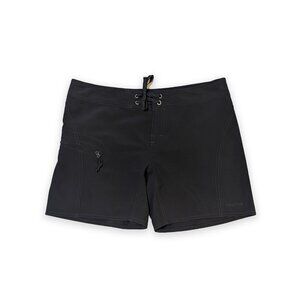Patagonia Packable Waveferer Zip Pocket Meridian Board Shorts Women's Size 6